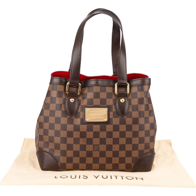 Louis Vuitton Monogram Damier Ebene Hampstead PM Handbag