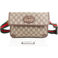 Gucci Monogram GG Supreme Canvas Neo Vintage Belt Crossbody Bag