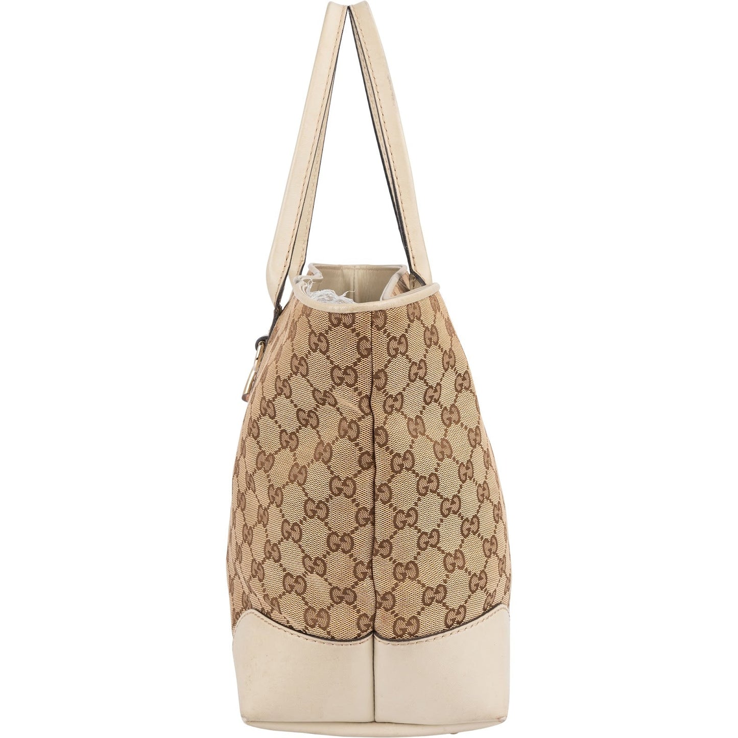 Gucci Monogram GG Canvas Lovely Heart Bit Tote Handbag