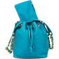 Chanel Lambskin Leather CC Drawstring Bucket Crossbody Bag