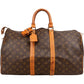 Louis Vuitton Monogram Canvas Keepall 45 Travel Bag