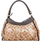 Gucci Monogram GG Patent Abbey Handbag
