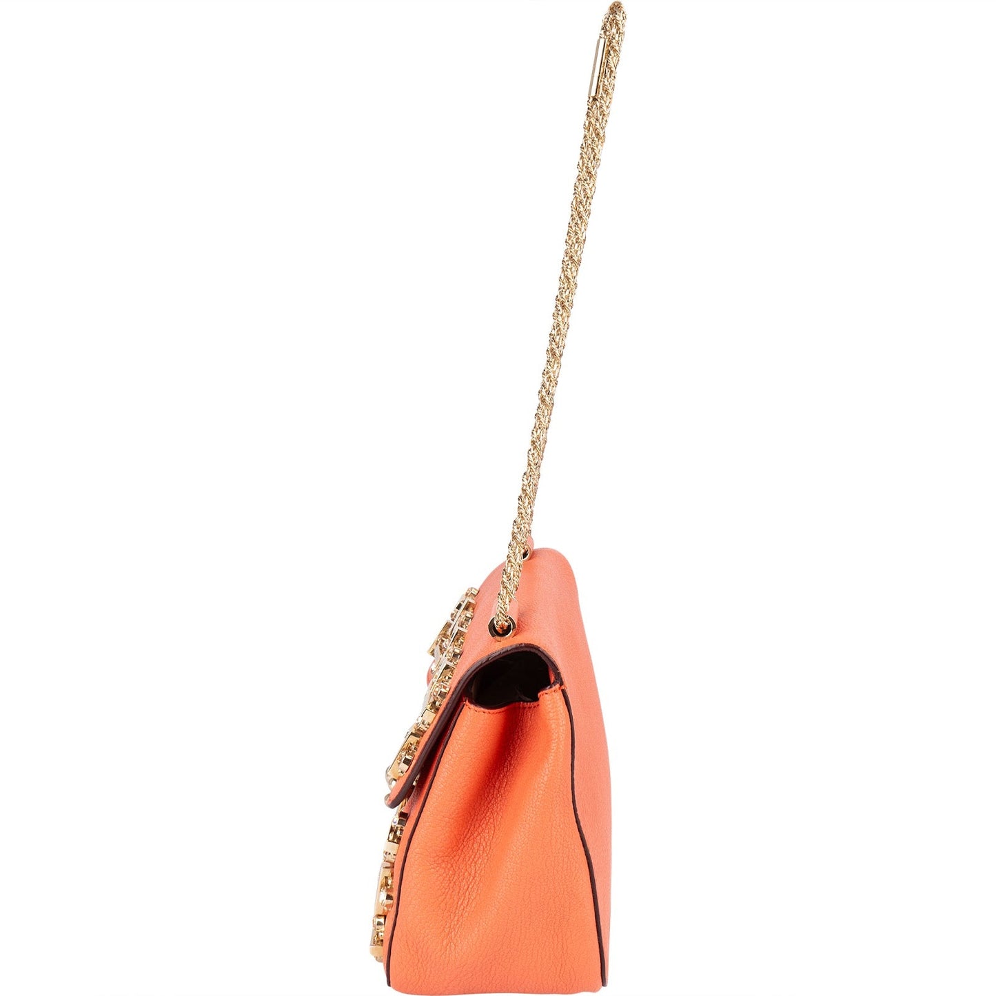 Chloé Embellished Leather Porte Epaule Swarovski Shoulder Crossbody Bag
