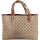 Gucci Monogram GG Supreme Web Tote Handbag