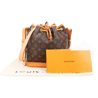 Louis Vuitton Monogram Canvas Sac Noé BB Crossbody Bag