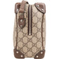 Gucci Monogram GG Supreme Canvas Studded Trunk Crossbody Bag