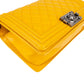 Chanel Quilted Lambskin Medium Boy Single Flap Crossbody Bag
