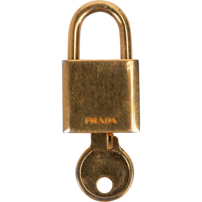 Prada Golden Padlock Schloss