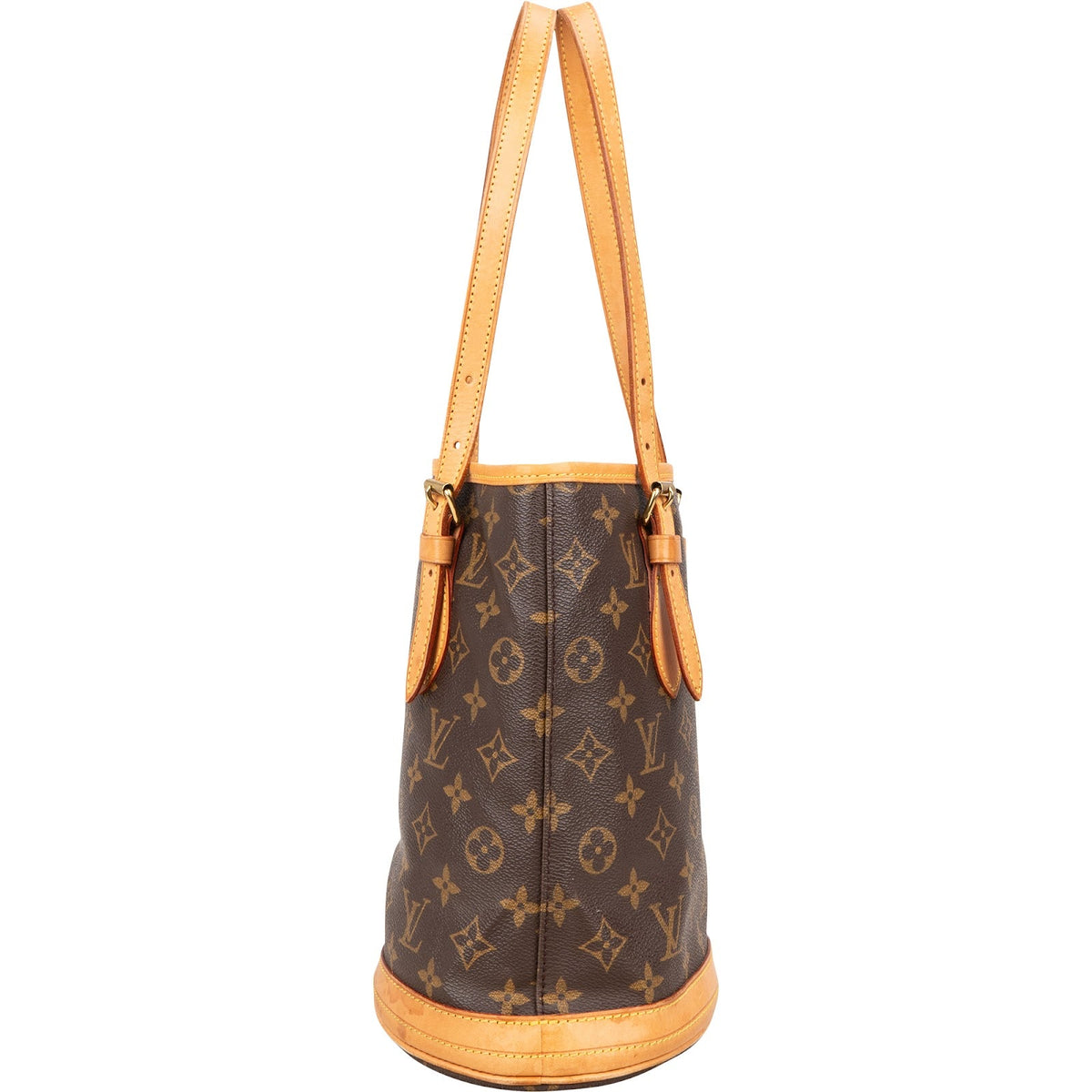 Louis Vuitton Monogram Canvas Bucket PM Shoulder Bag