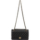 Chanel Quilted Lambskin Medium Double Flap Shoulder Bag