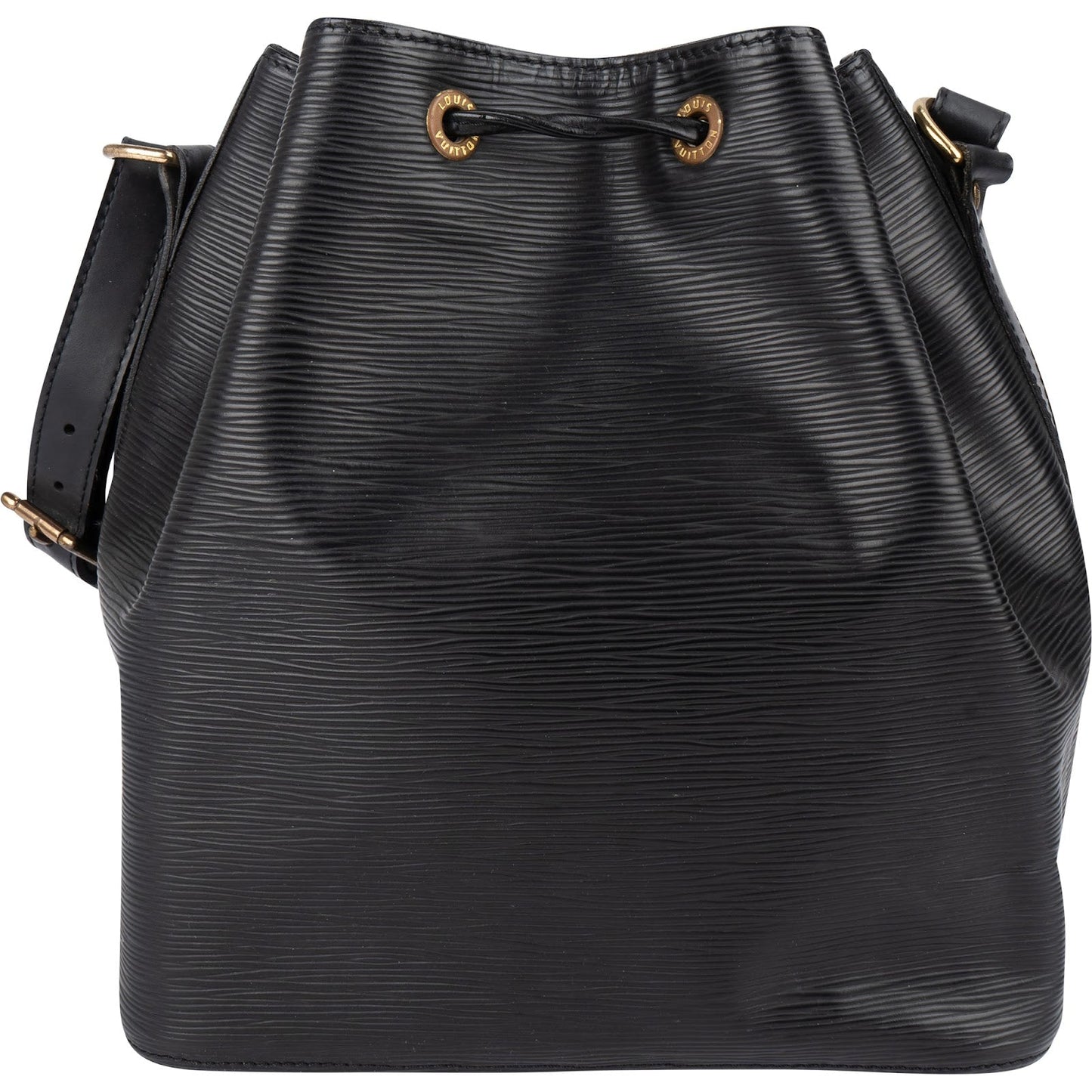 Louis Vuitton Noir Epi Leather Sac Noé Petit Shoulder Bag