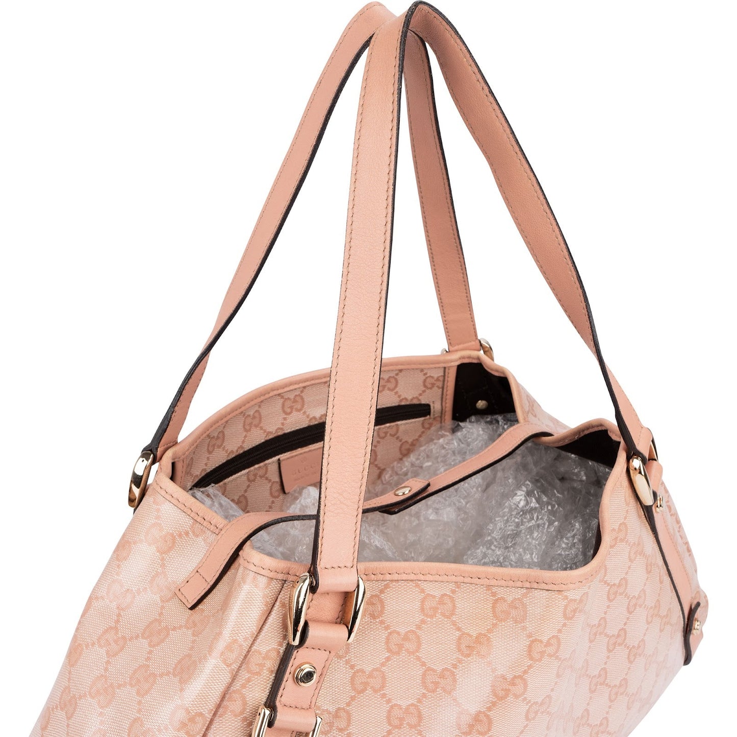Gucci Monogram GG Canvas Abbey Hobo Shoulder Bag