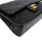 Chanel Quilted Lambskin 24K Gold Medium Double Flap Shoulder Bag