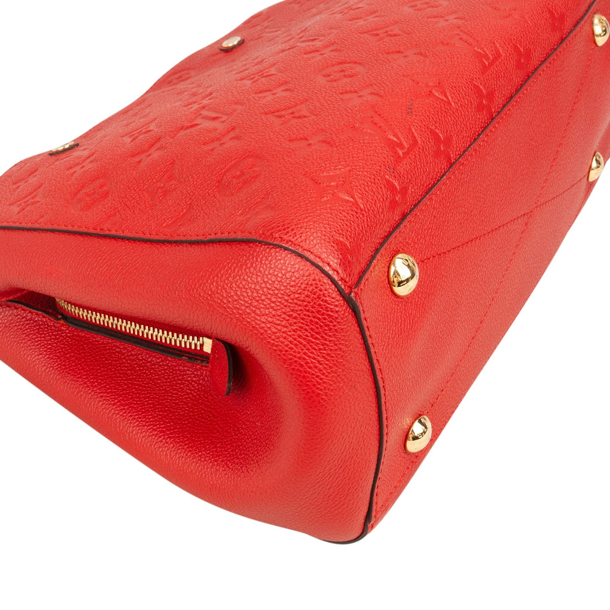 Louis Vuitton Leather Monogram Empreinte Montaigne MM Handbag