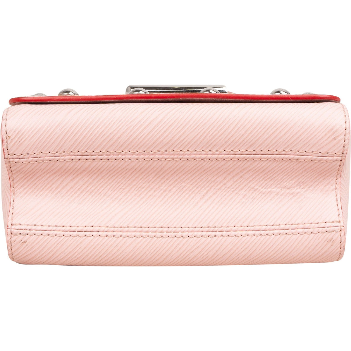 Louis Vuitton Rose Ballerine Epi Leather Studdy Perfo Twist PM Crossbody Bag