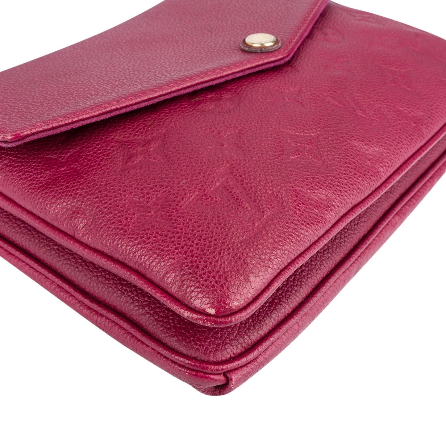 Louis Vuitton Leather Monogram Empreinte Twice Crossbody Bag