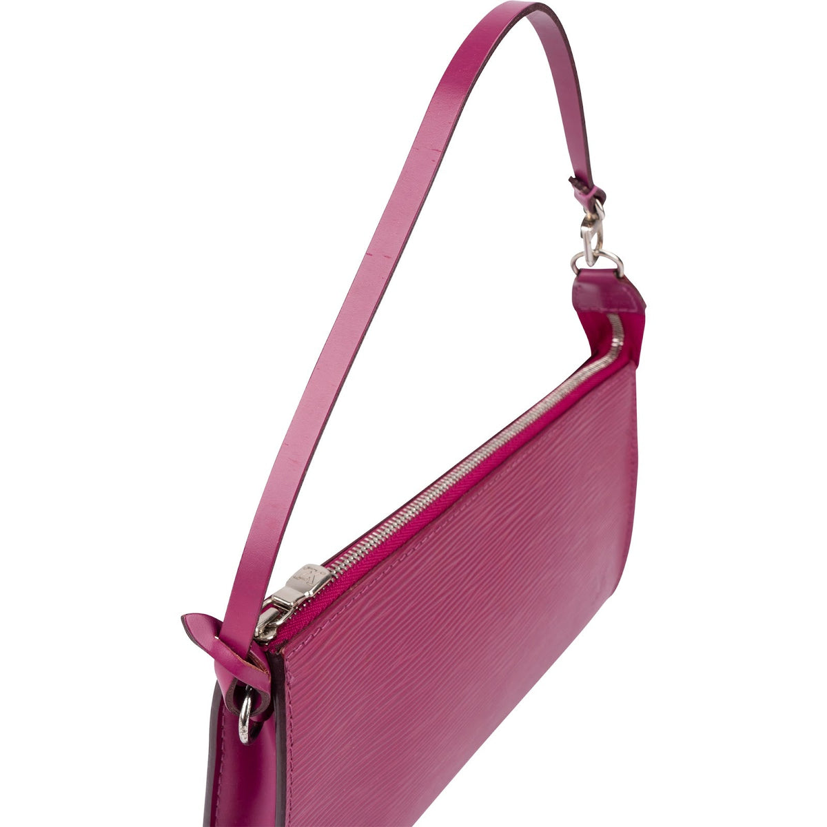 Louis Vuitton Pochette Accessoires aus fuchsiafarbenem Epi-Leder – Ansicht 3