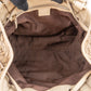 Gucci Monogram GG Canvas Bamboo Tassel Tote Shoulder Bag