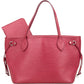 Louis Vuitton Fuchsia Epi Leather Neverfull PM Shoulder Bag