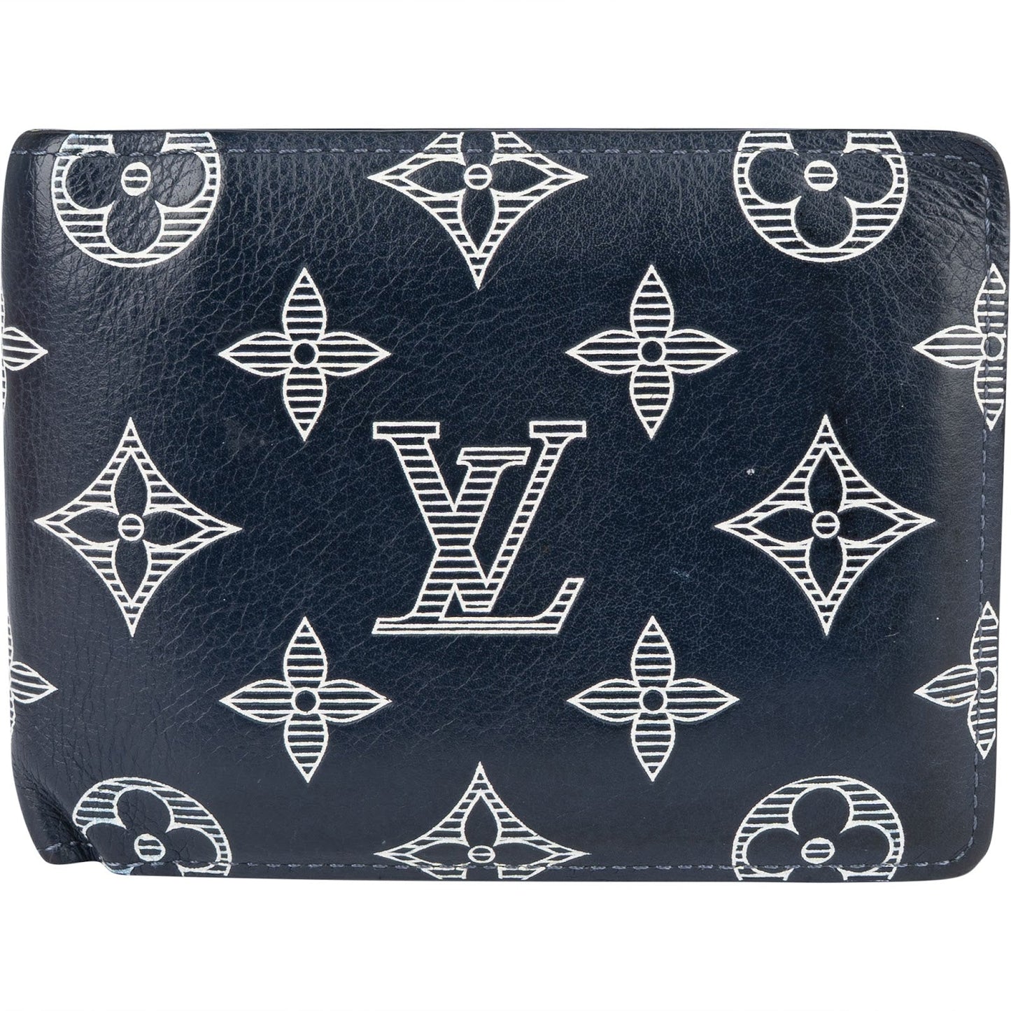 Louis Vuitton Monogram Shadow Comics Multiple Wallet