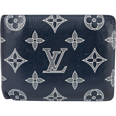 Louis Vuitton Monogram Shadow Comics Multiple Wallet