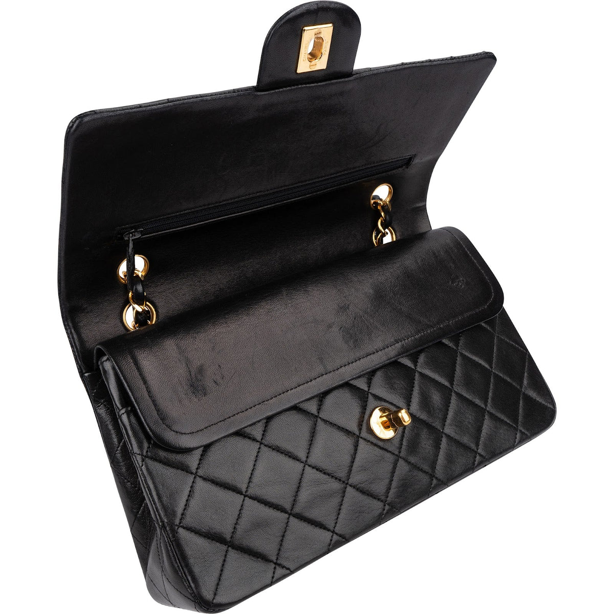 Chanel Medium Double Flap Schultertasche, Bild 12 von 15