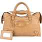 Balenciaga Beige Leather City Handbag