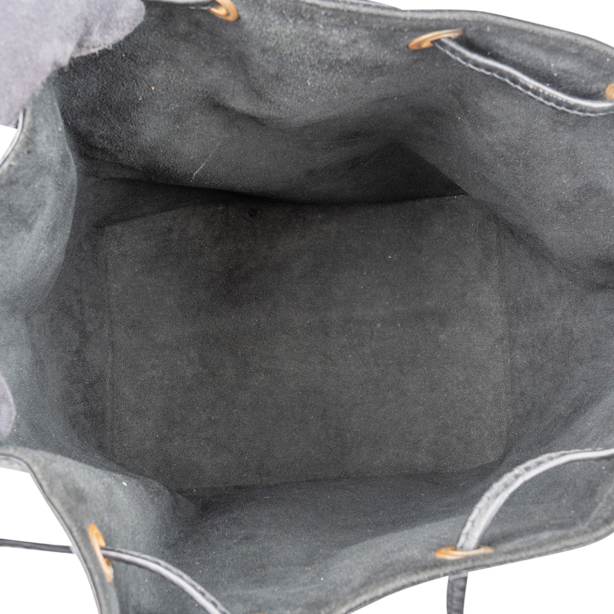 Louis Vuitton Noir Epi Leather Sac Noé Petit Shoulder Bag