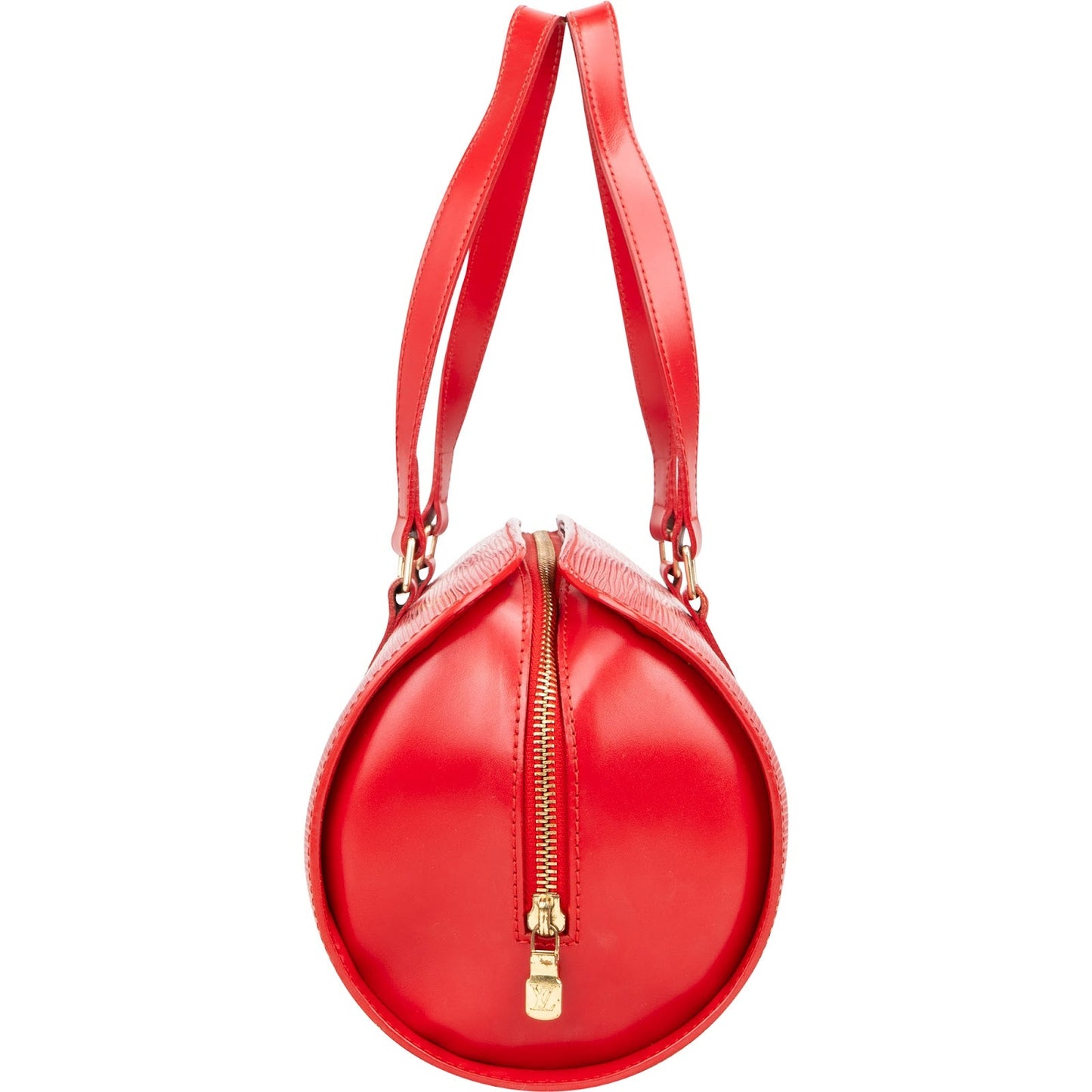 Louis Vuitton Red Epi Leather Soufflot Handbag