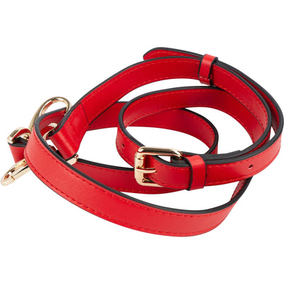 Crossbody Schulterriemen - Rot (Mittelbreit / Verstellbar)