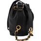 Chanel Lambskin Drawstring CC Bucket Crossbody Bag