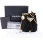Prada Quilted Re-Nylon Triangle Mini Pouch Crossbody Bag