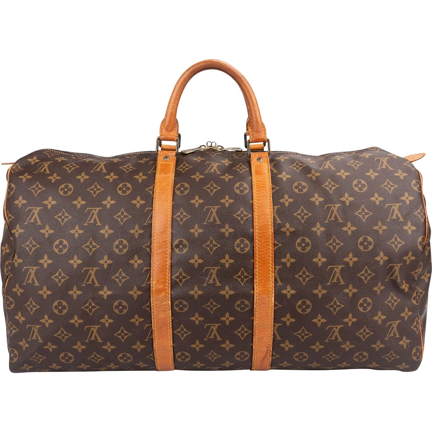 Louis Vuitton Monogram Canvas Keepall 55 Travel Bag