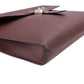 Hermès Rouge H Epsom Leather Sac à Dépêches 38 Handbag