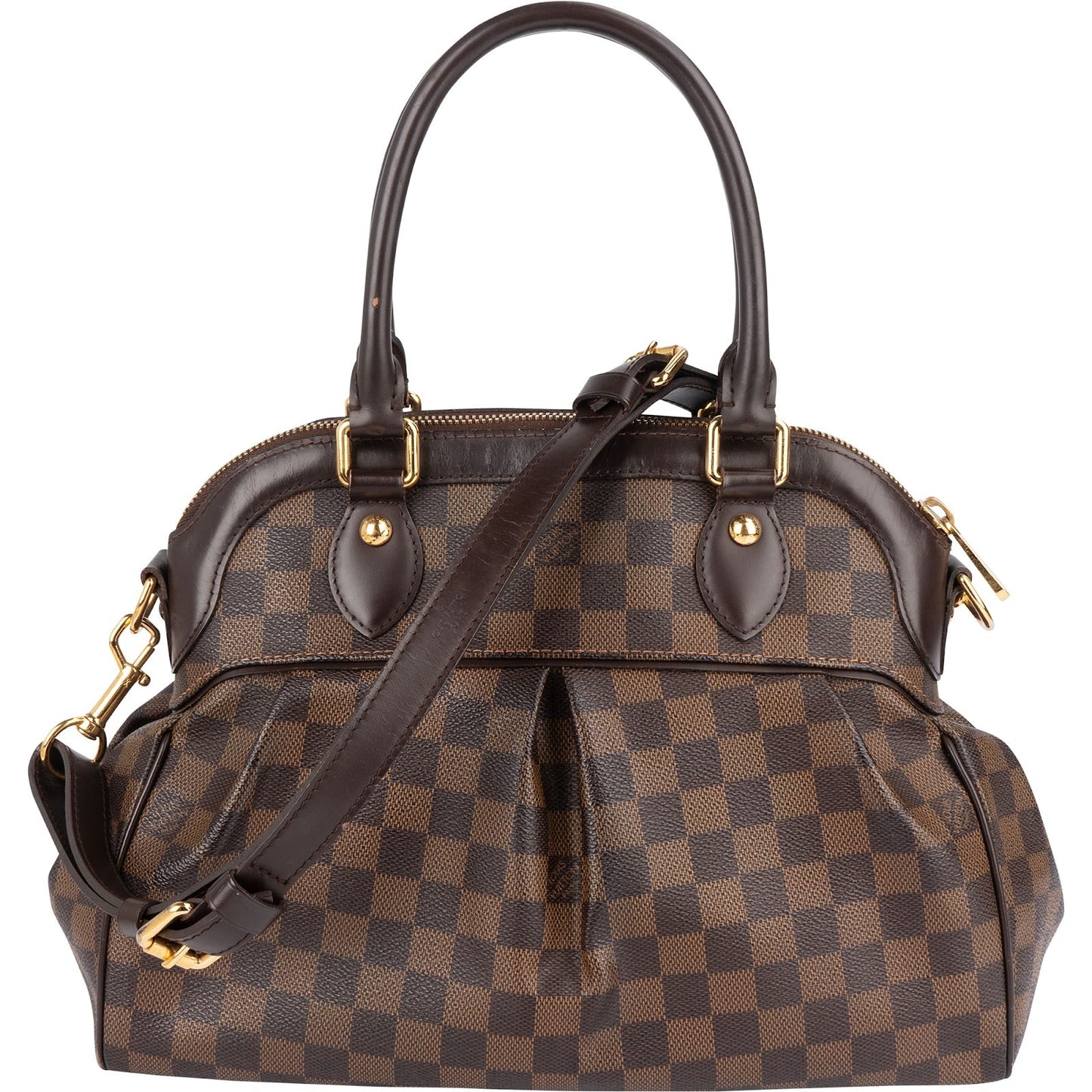 Louis Vuitton Monogram Damier Ebene Trevi PM Handbag