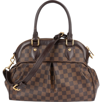 Louis Vuitton Monogram Damier Ebene Trevi PM Handbag