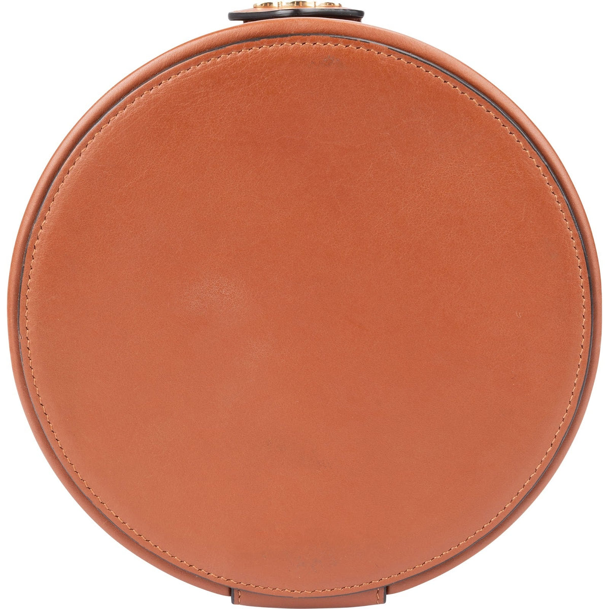 Celine Smooth Calfskin Tambour Triomphe Crossbody Bag