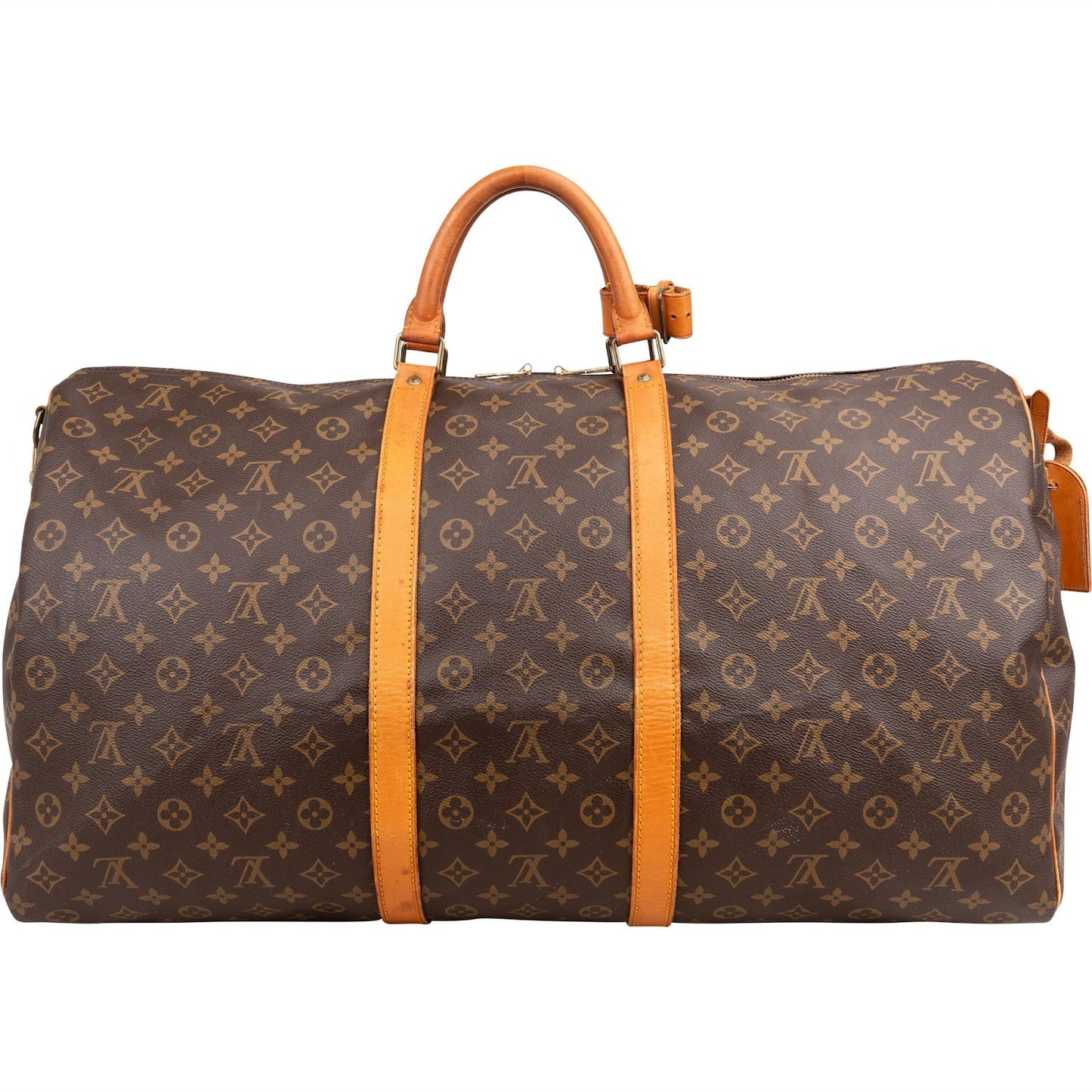 Louis Vuitton Monogram Canvas Keepall 60 Bandoulière Travel Bag
