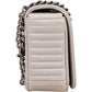 Chanel Aged Quilted Calfskin Coco Boy Single Flap Crossbody Bag