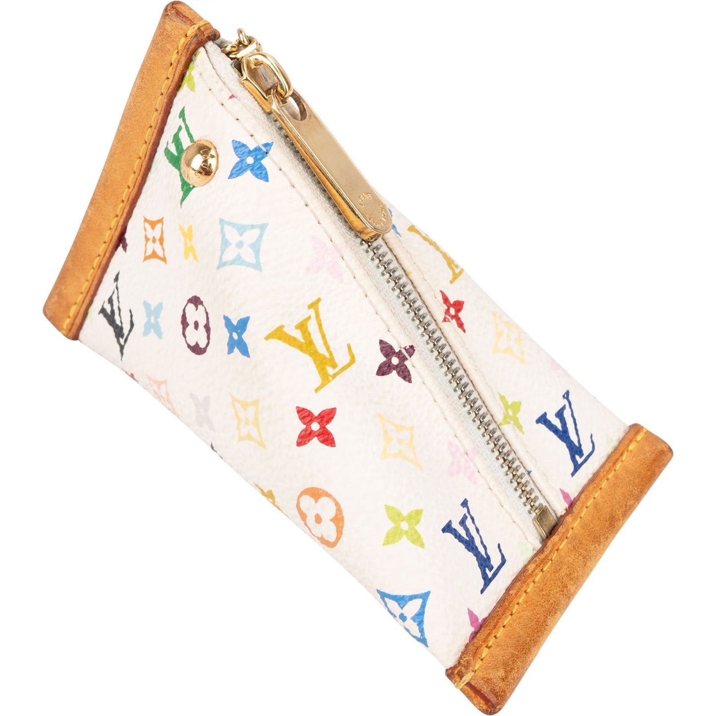 Louis Vuitton Canvas Monogram Multicolor Portifeuil Berlingo Key Pouch