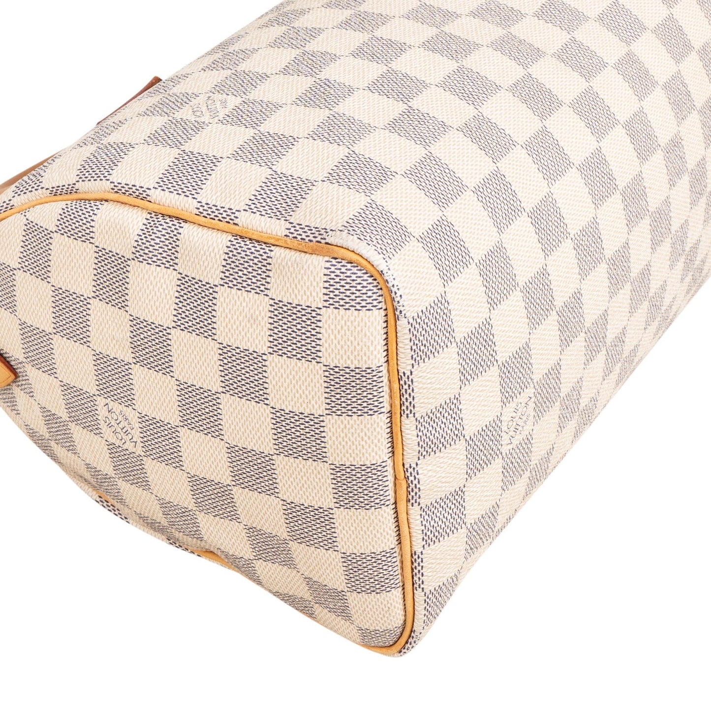 Louis Vuitton Monogram Damier Azur Speedy 25 Handbag