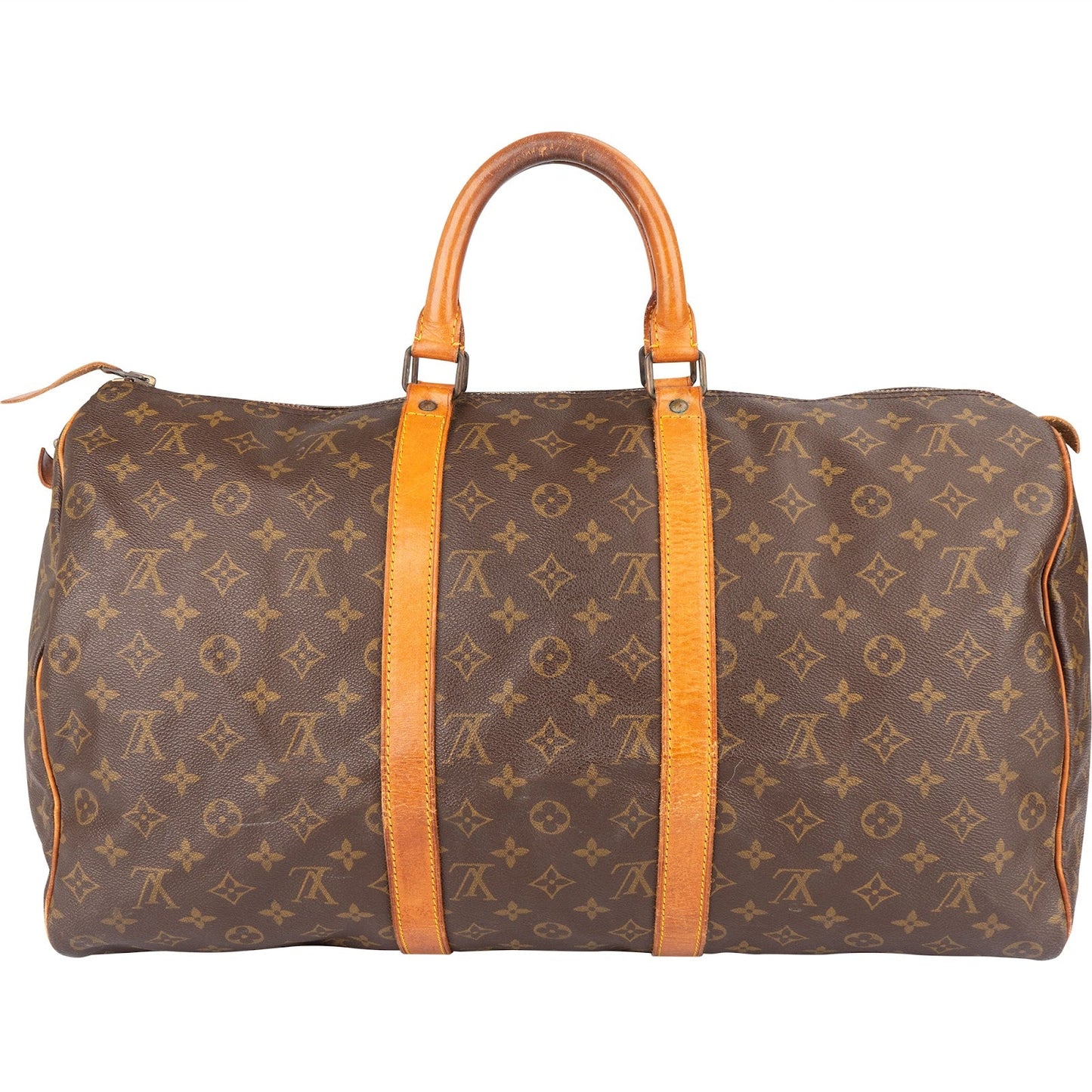 Louis Vuitton Monogram Canvas Keepall 50 Travel Bag