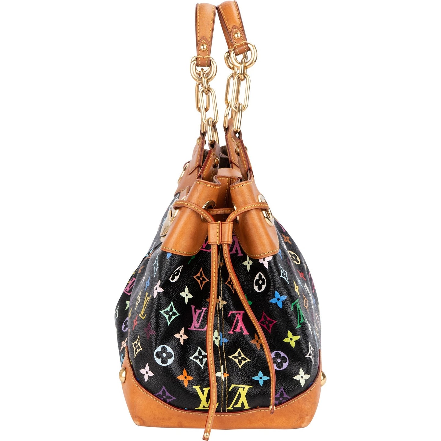 Louis Vuitton Canvas Monogram Murakami Multicolor Ursula GM Handbag
