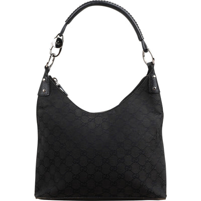 Gucci Monogram GG Canvas Hobo Shoulder Bag
