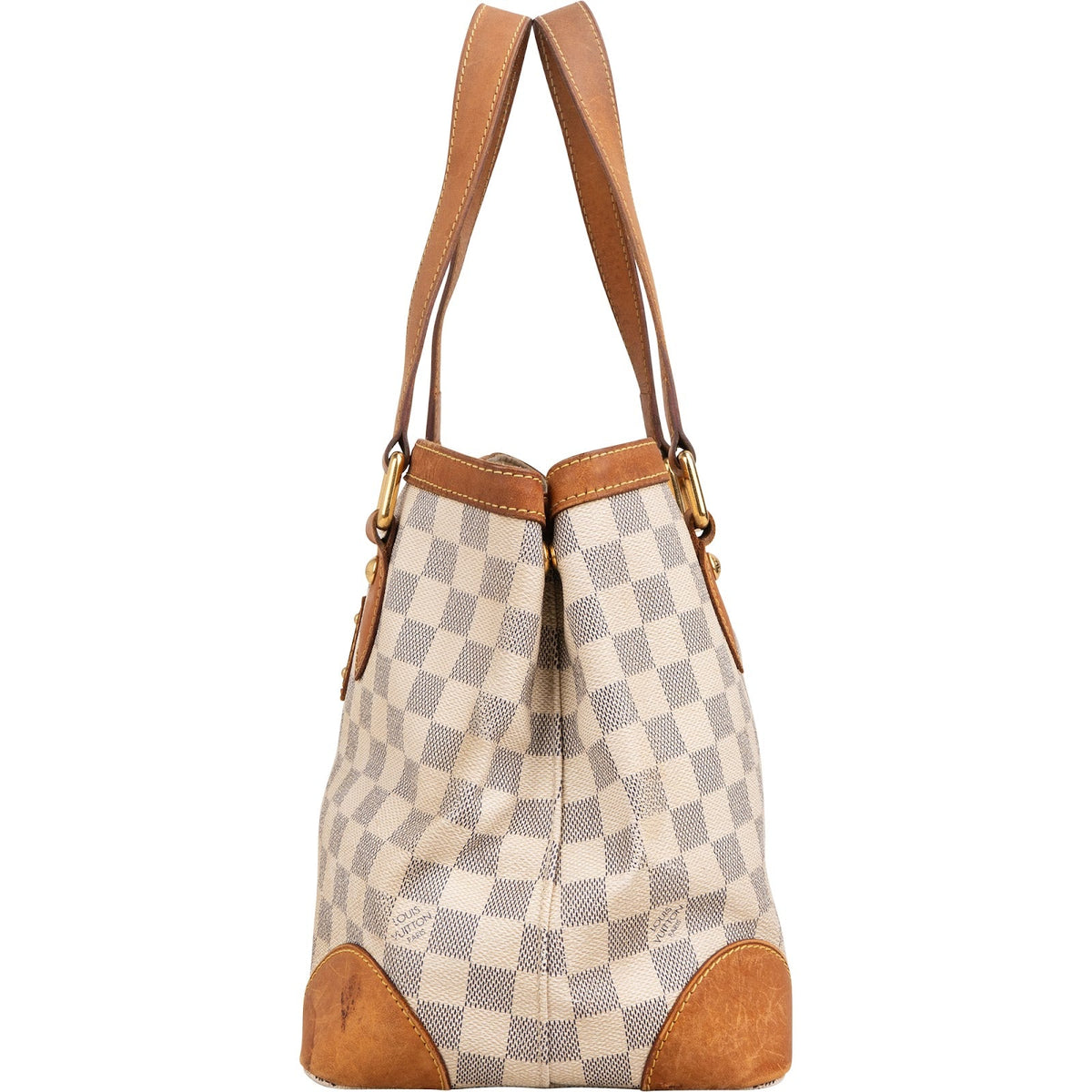 Louis Vuitton Monogram Damier Azur Canvas Hampstead PM Shoulder Bag