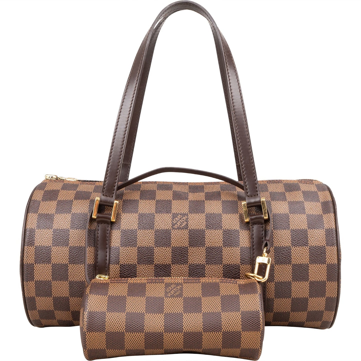 Louis Vuitton Monogram Damier Ebene Canvas Papillon Set Handbag