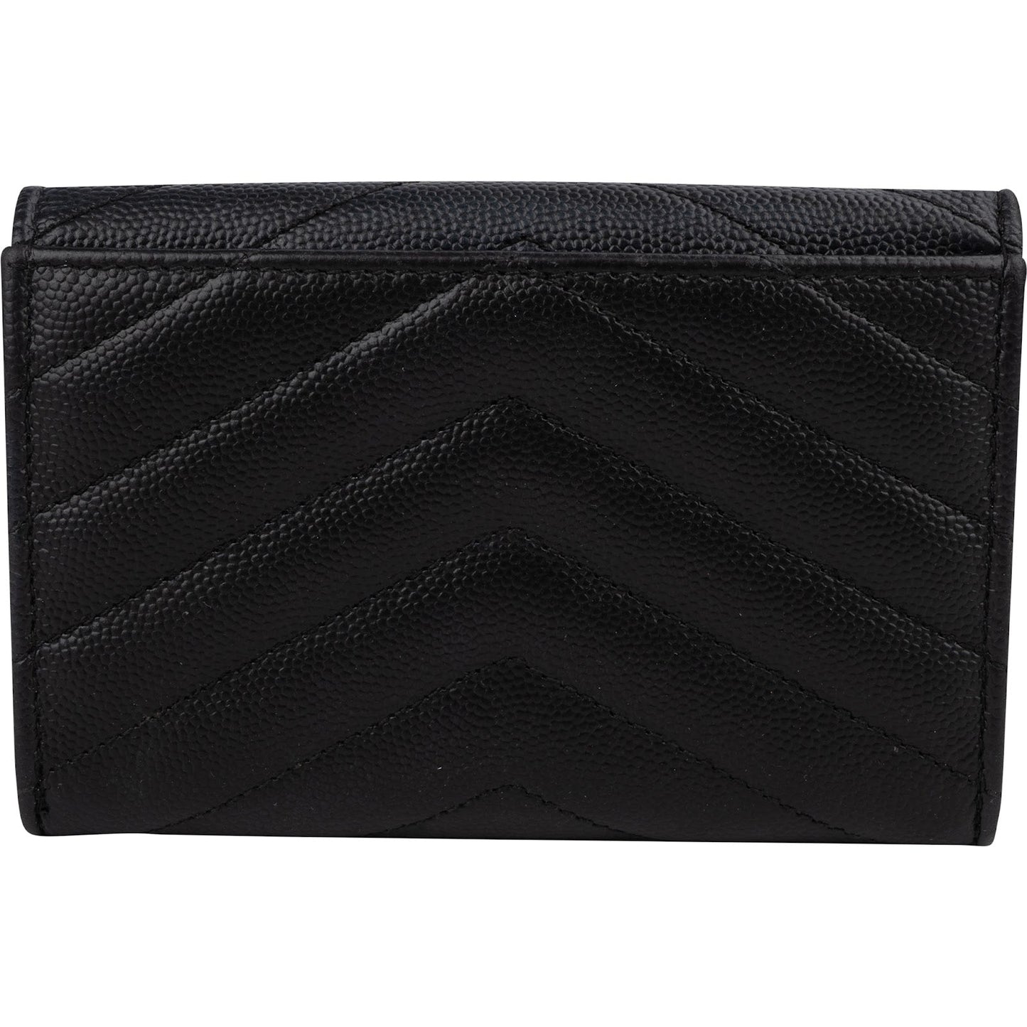Saint Laurent Grain de Poudre Matelassé Small Envelope Wallet