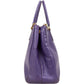 Prada Purple Saffiano Leather Galleria Handbag