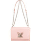 Louis Vuitton Pink Epi Leather Twist MM Crossbody Bag