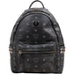 MCM Monogram Visetos Stark Side Studs Mini Backpack